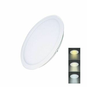 Solight LED mini panel CCT, podhledový, 12W, 900lm, 3000K, 4000K, 6000K, kulatý WD140 obraz