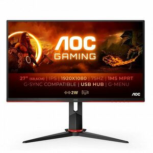 AOC G2 27G2U5/BK plochý počítačový monitor 68, 6 cm 27G2U5/BK obraz