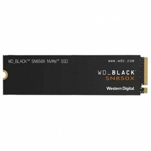 Western Digital Black SN850X 4 TB M.2 PCI Express 4.0 NVMe WDS400T2X0E obraz