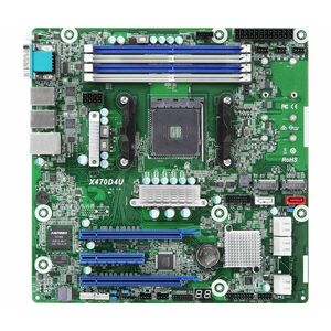 Asrock X470D4U základní deska AMD X470 Socket AM4 Micro ATX X470D4U obraz