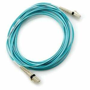 HPE LC to LC Multi-mode OM3 2-Fiber 5.0m 1-Pack Fiber Optic AJ836A obraz