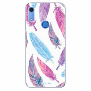 Odolné silikonové pouzdro iSaprio - Feather Pattern 10 - Huawei Y6s obraz