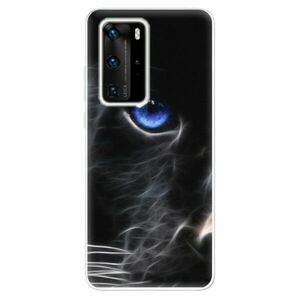 Odolné silikonové pouzdro iSaprio - Black Puma - Huawei P40 Pro obraz