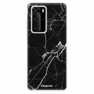 Odolné silikonové pouzdro iSaprio - Black Marble 18 - Huawei P40 Pro obraz