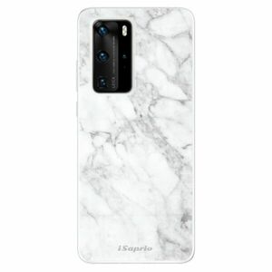 Odolné silikonové pouzdro iSaprio - SilverMarble 14 - Huawei P40 Pro obraz