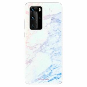 Odolné silikonové pouzdro iSaprio - Raibow Marble 10 - Huawei P40 Pro obraz