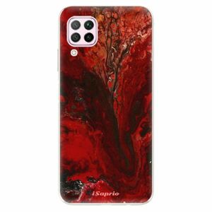 Odolné silikonové pouzdro iSaprio - RedMarble 17 - Huawei P40 Lite obraz