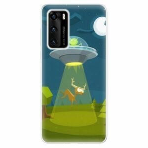 Odolné silikonové pouzdro iSaprio - Alien 01 - Huawei P40 obraz