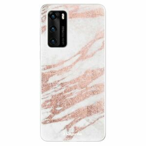 Odolné silikonové pouzdro iSaprio - RoseGold 10 - Huawei P40 obraz