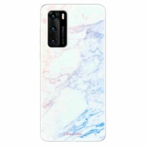 Odolné silikonové pouzdro iSaprio - Raibow Marble 10 - Huawei P40 obraz