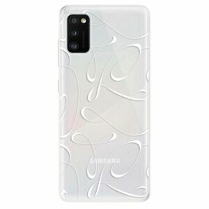 Odolné silikonové pouzdro iSaprio - Fancy - white - Samsung Galaxy A41 obraz