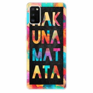 Odolné silikonové pouzdro iSaprio - Hakuna Matata 01 - Samsung Galaxy A41 obraz