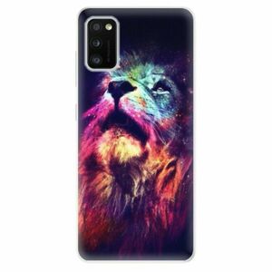 Odolné silikonové pouzdro iSaprio - Lion in Colors - Samsung Galaxy A41 obraz