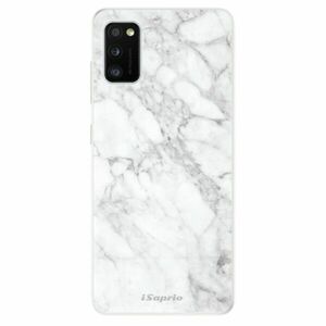 Odolné silikonové pouzdro iSaprio - SilverMarble 14 - Samsung Galaxy A41 obraz