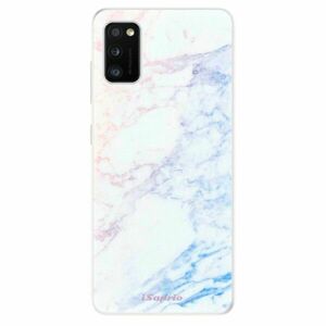 Odolné silikonové pouzdro iSaprio - Raibow Marble 10 - Samsung Galaxy A41 obraz