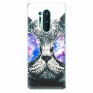 Odolné silikonové pouzdro iSaprio - Galaxy Cat - OnePlus 8 Pro obraz