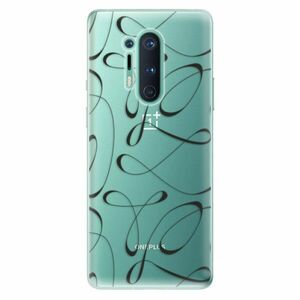 Odolné silikonové pouzdro iSaprio - Fancy - black - OnePlus 8 Pro obraz