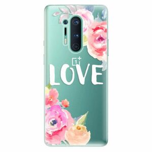 Odolné silikonové pouzdro iSaprio - Love - OnePlus 8 Pro obraz