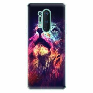 Odolné silikonové pouzdro iSaprio - Lion in Colors - OnePlus 8 Pro obraz