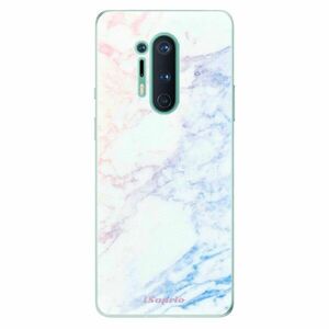 Odolné silikonové pouzdro iSaprio - Raibow Marble 10 - OnePlus 8 Pro obraz