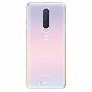 Odolné silikonové pouzdro iSaprio - 4Pure - mléčný bez potisku - OnePlus 8 obraz