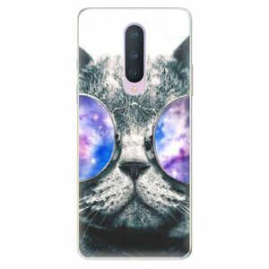 Odolné silikonové pouzdro iSaprio - Galaxy Cat - OnePlus 8 obraz