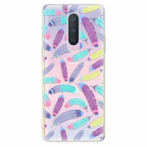 Odolné silikonové pouzdro iSaprio - Feather Pattern 01 - OnePlus 8 obraz