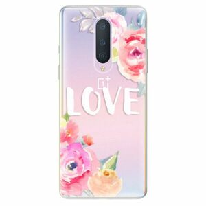 Odolné silikonové pouzdro iSaprio - Love - OnePlus 8 obraz