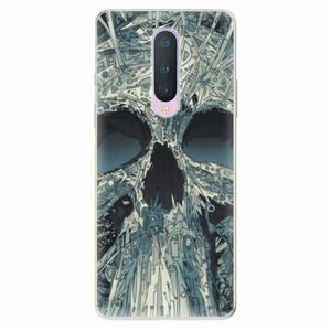 Odolné silikonové pouzdro iSaprio - Abstract Skull - OnePlus 8 obraz