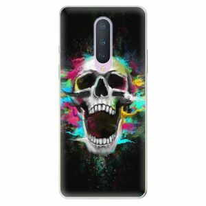 Odolné silikonové pouzdro iSaprio - Skull in Colors - OnePlus 8 obraz