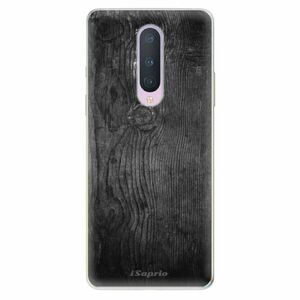 Odolné silikonové pouzdro iSaprio - Black Wood 13 - OnePlus 8 obraz