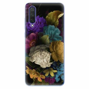 Odolné silikonové pouzdro iSaprio - Dark Flowers - Xiaomi Mi 9 Lite obraz