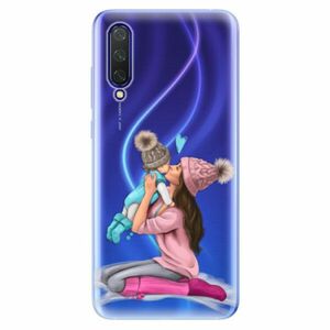 Odolné silikonové pouzdro iSaprio - Kissing Mom - Brunette and Boy - Xiaomi Mi 9 Lite obraz