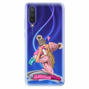 Odolné silikonové pouzdro iSaprio - Kissing Mom - Blond and Girl - Xiaomi Mi 9 Lite obraz