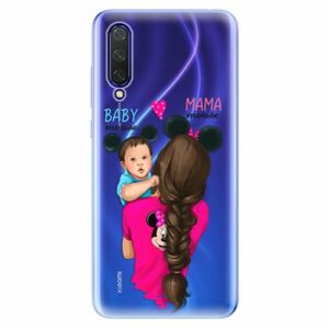 Odolné silikonové pouzdro iSaprio - Mama Mouse Brunette and Boy - Xiaomi Mi 9 Lite obraz