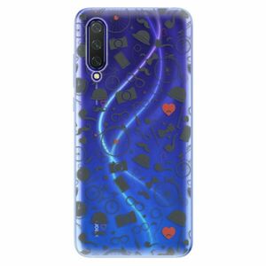 Odolné silikonové pouzdro iSaprio - Vintage Pattern 01 - black - Xiaomi Mi 9 Lite obraz