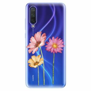 Odolné silikonové pouzdro iSaprio - Three Flowers - Xiaomi Mi 9 Lite obraz