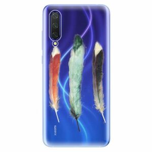 Odolné silikonové pouzdro iSaprio - Three Feathers - Xiaomi Mi 9 Lite obraz