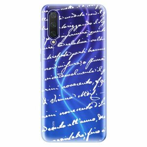 Odolné silikonové pouzdro iSaprio - Handwriting 01 - white - Xiaomi Mi 9 Lite obraz