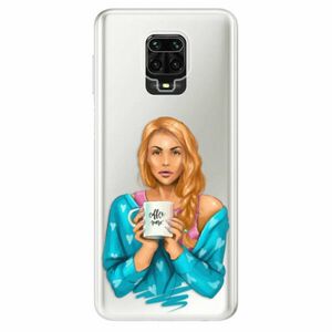 Odolné silikonové pouzdro iSaprio - Coffe Now - Redhead - Xiaomi Redmi Note 9 Pro / Note 9S obraz