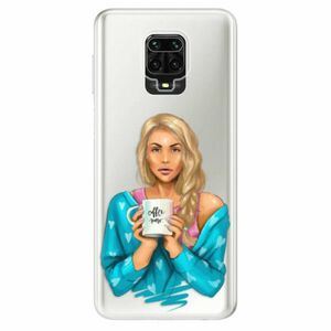 Odolné silikonové pouzdro iSaprio - Coffe Now - Blond - Xiaomi Redmi Note 9 Pro / Note 9S obraz