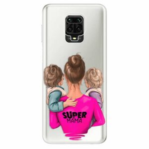 Odolné silikonové pouzdro iSaprio - Super Mama - Two Boys - Xiaomi Redmi Note 9 Pro / Note 9S obraz