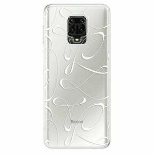 Odolné silikonové pouzdro iSaprio - Fancy - white - Xiaomi Redmi Note 9 Pro / Note 9S obraz