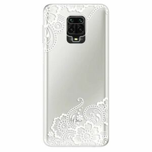 Odolné silikonové pouzdro iSaprio - White Lace 02 - Xiaomi Redmi Note 9 Pro / Note 9S obraz