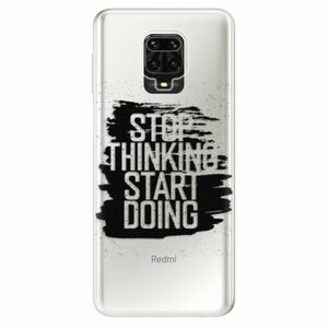 Odolné silikonové pouzdro iSaprio - Start Doing - black - Xiaomi Redmi Note 9 Pro / Note 9S obraz