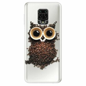 Odolné silikonové pouzdro iSaprio - Owl And Coffee - Xiaomi Redmi Note 9 Pro / Note 9S obraz