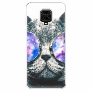 Odolné silikonové pouzdro iSaprio - Galaxy Cat - Xiaomi Redmi Note 9 Pro / Note 9S obraz