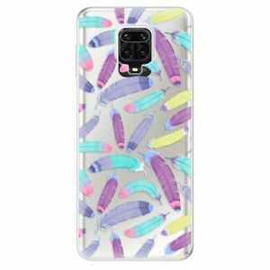 Odolné silikonové pouzdro iSaprio - Feather Pattern 01 - Xiaomi Redmi Note 9 Pro / Note 9S obraz