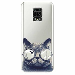 Odolné silikonové pouzdro iSaprio - Crazy Cat 01 - Xiaomi Redmi Note 9 Pro / Note 9S obraz