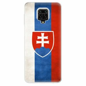 Odolné silikonové pouzdro iSaprio - Slovakia Flag - Xiaomi Redmi Note 9 Pro / Note 9S obraz